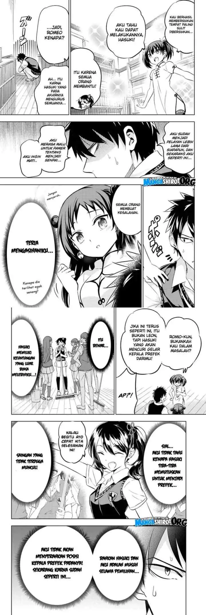 Kishuku Gakkou no Juliet chapter 63 halaman 6