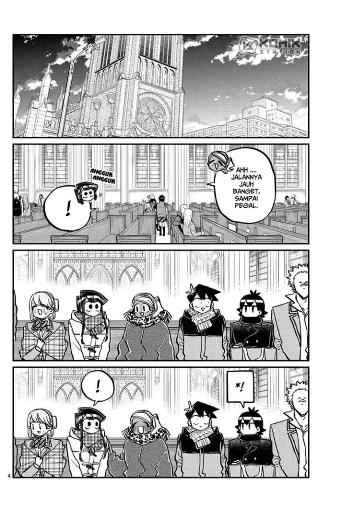 Komi-san wa Komyushou Desu chapter 293 halaman 5