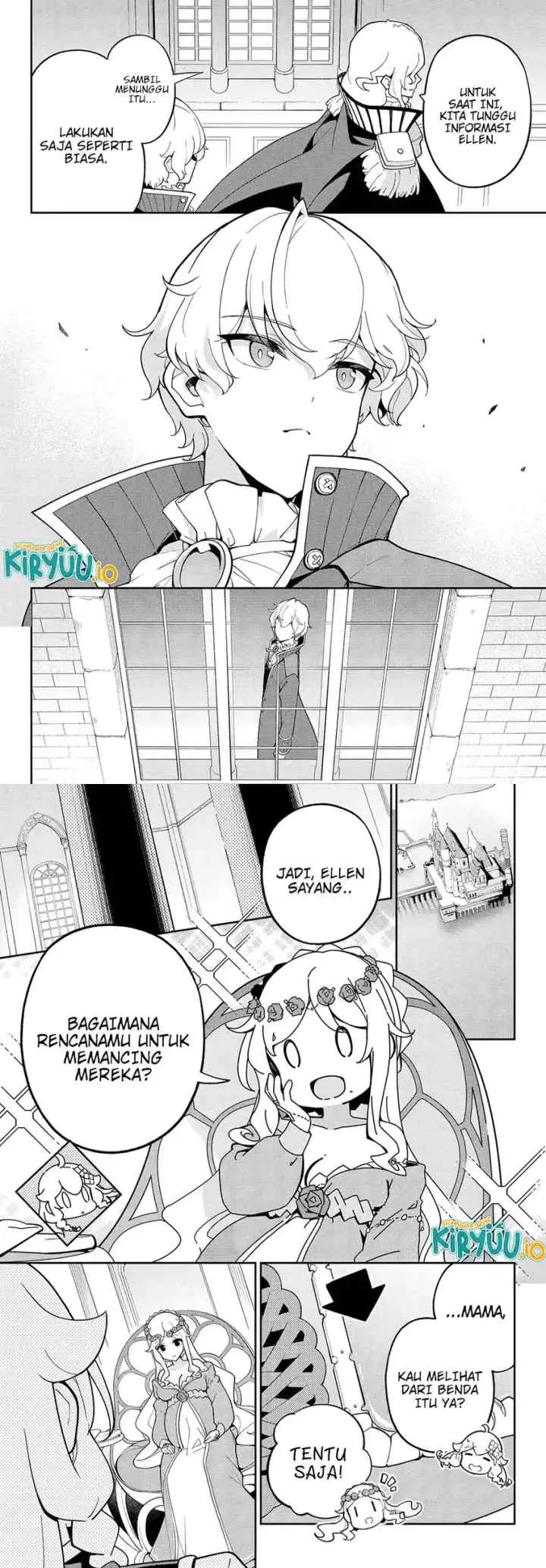 Chichi wa Eiyuu Haha wa Seirei Musume no Watashi wa Tenseisha chapter 72 halaman 7