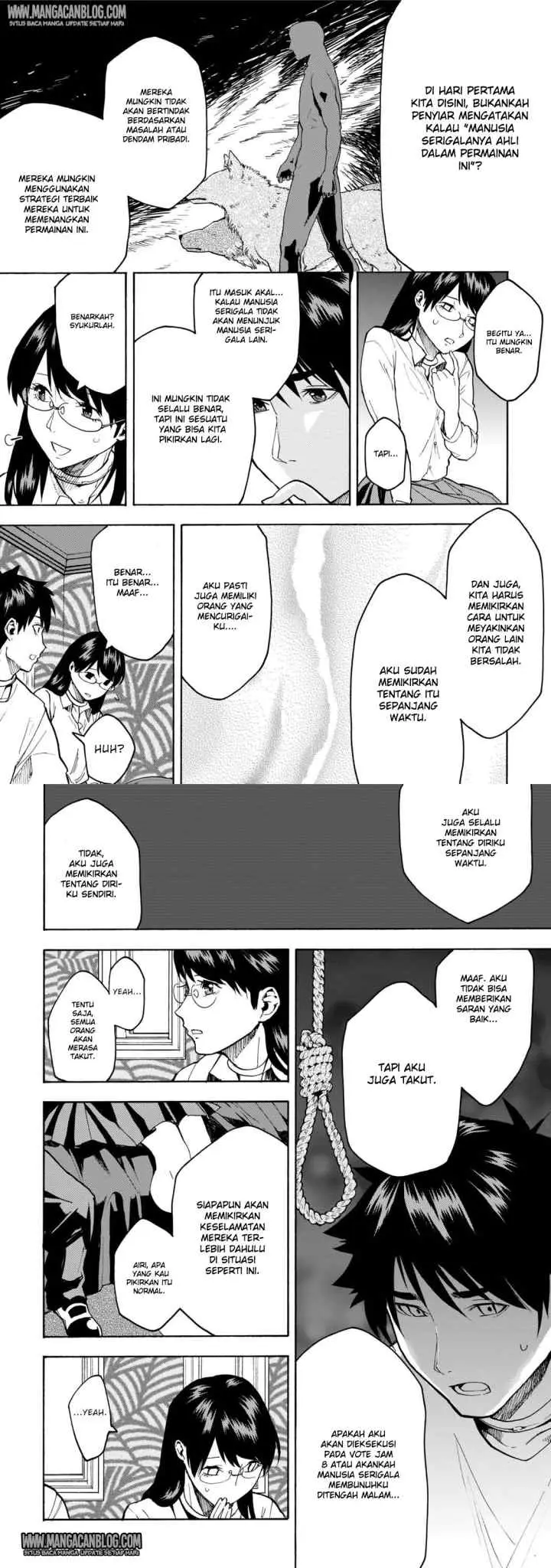 Jinrou Game chapter 9 halaman 9