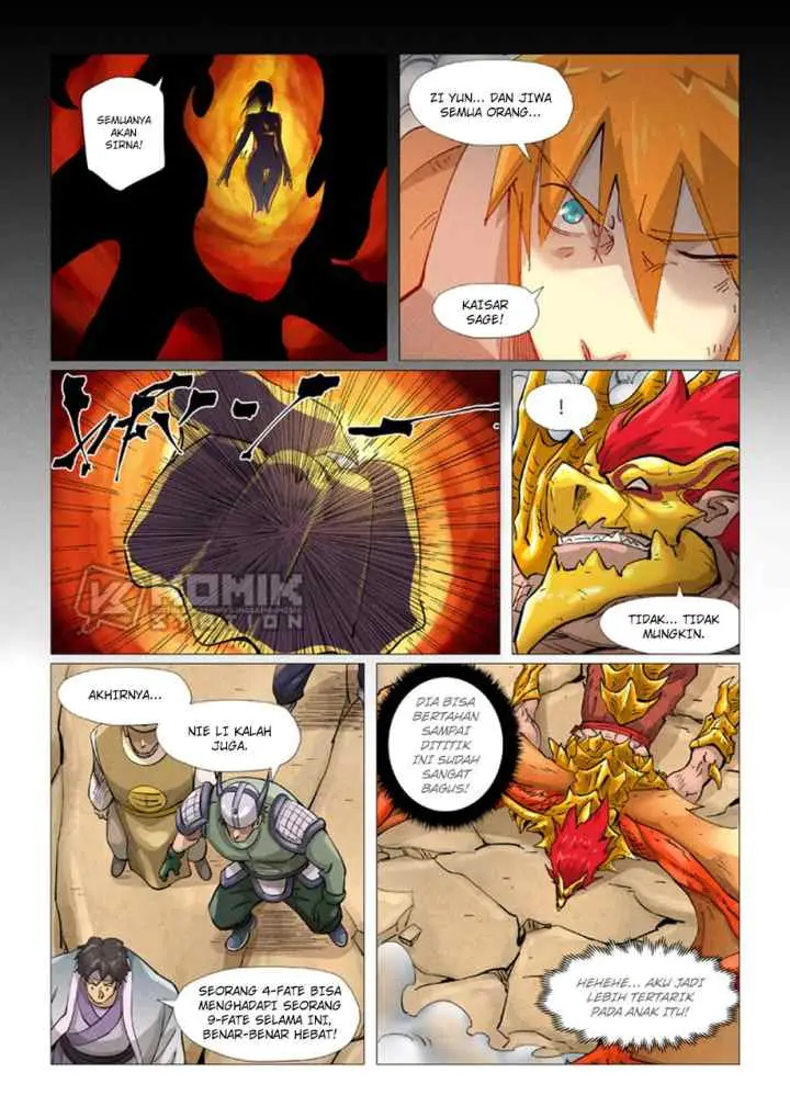 Tales of Demons and Gods chapter 375.5 halaman 8