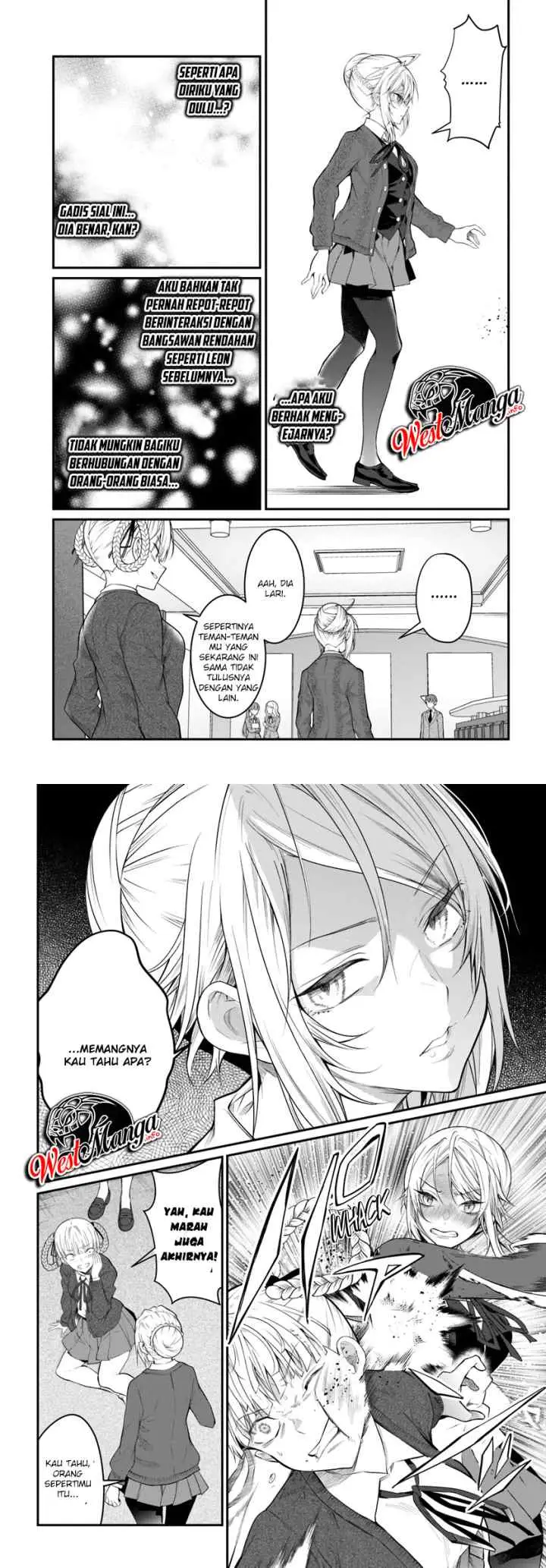 Otome Game Sekai wa Mob ni Kibishii Sekai Desu chapter 21.1 halaman 7
