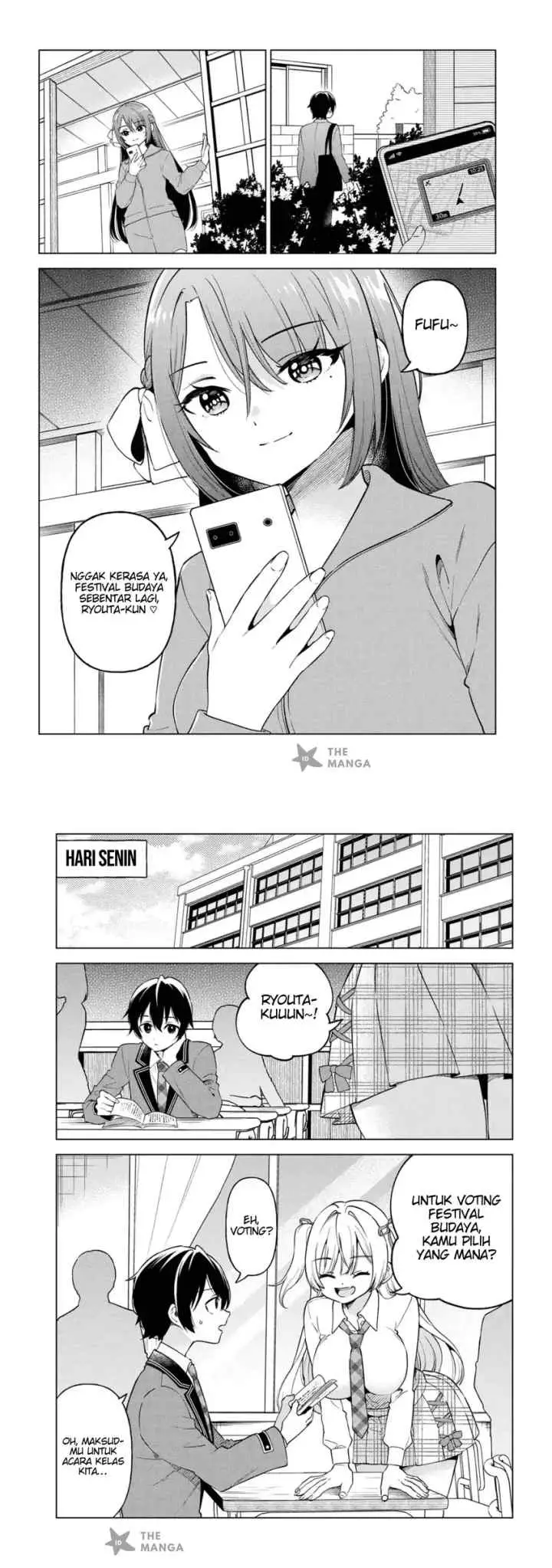 Inkyaa no ore ga sekigae de S-kyuu bishoujo ni kakomaretara himitsu no kankei ga hajimatta chapter 7 halaman 11