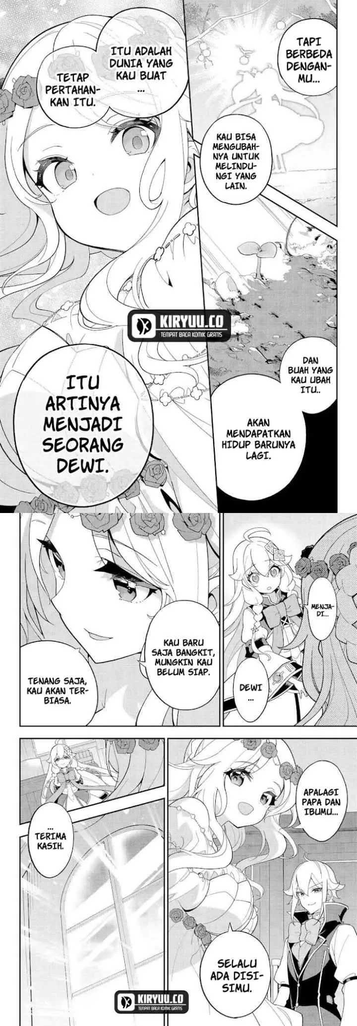 Chichi wa Eiyuu Haha wa Seirei Musume no Watashi wa Tenseisha chapter 65 halaman 13