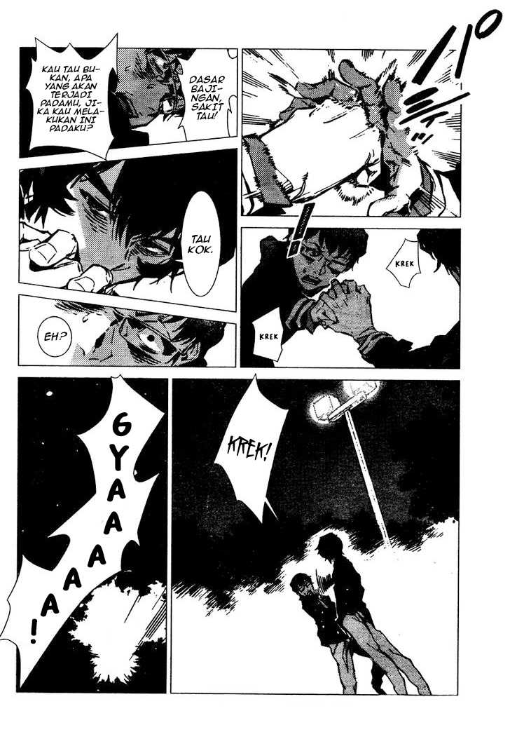 Getter Robo Devolution: Uchuu Saigo no 3-punkan chapter 1 halaman 25