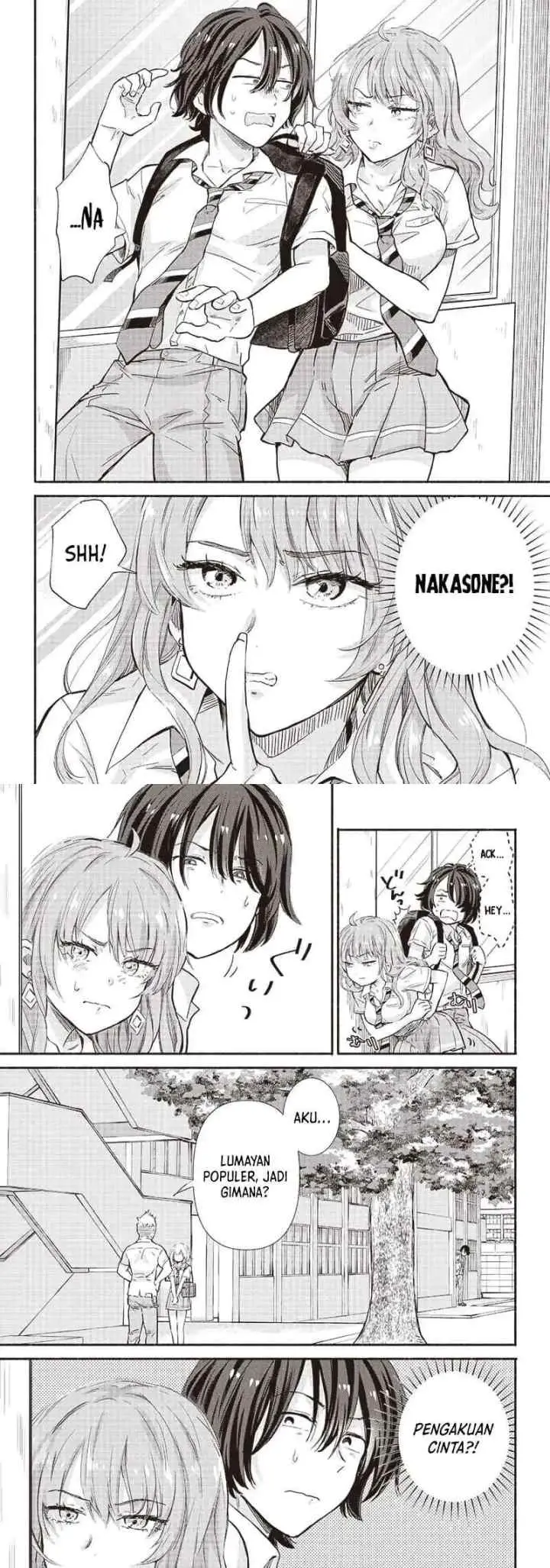 Nee, Mou Isso Tsukiacchau? Osananajimi no Bishoujo ni Tanomarete, Camo Kareshi Hajimemashita chapter 12 halaman 5