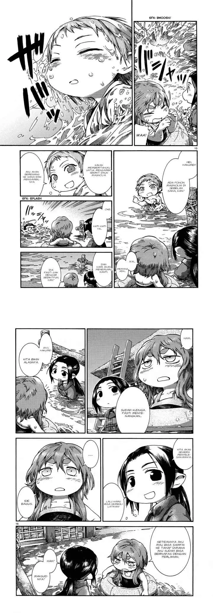 Hakumei to Mikochi chapter 40 halaman 9