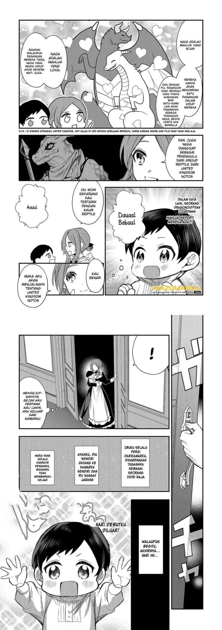 Dai Nana Ouji ni Umareta Kedo, Nani Surya Iino? chapter 1 halaman 7