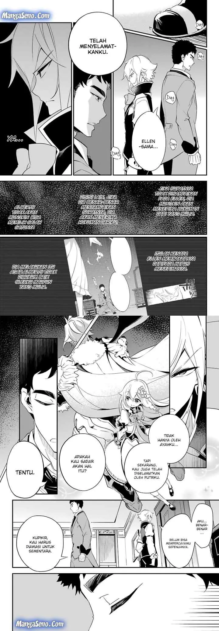 Chichi wa Eiyuu Haha wa Seirei Musume no Watashi wa Tenseisha chapter 10 halaman 5