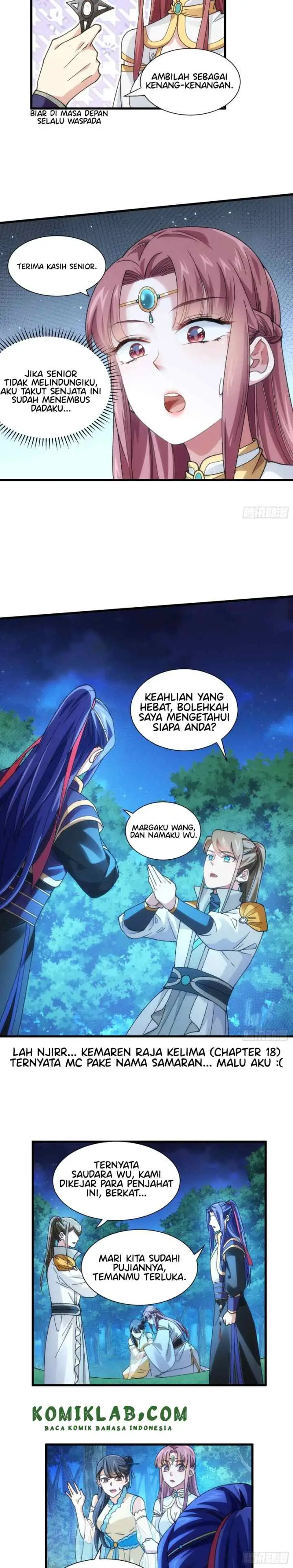 I Just Don't Play the Card According to the Routine chapter 20 halaman 10