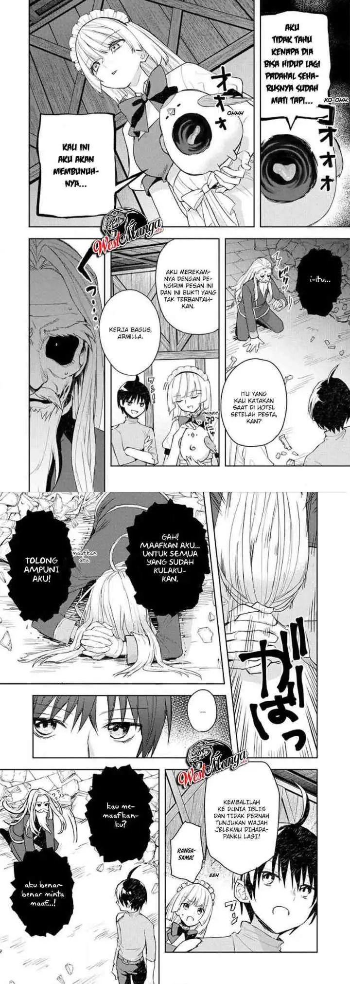 Shitennou Sai Jakudatta Ore. Tensei Shitanode Heionna Seikatsu wo Nozomu chapter 8 halaman 6