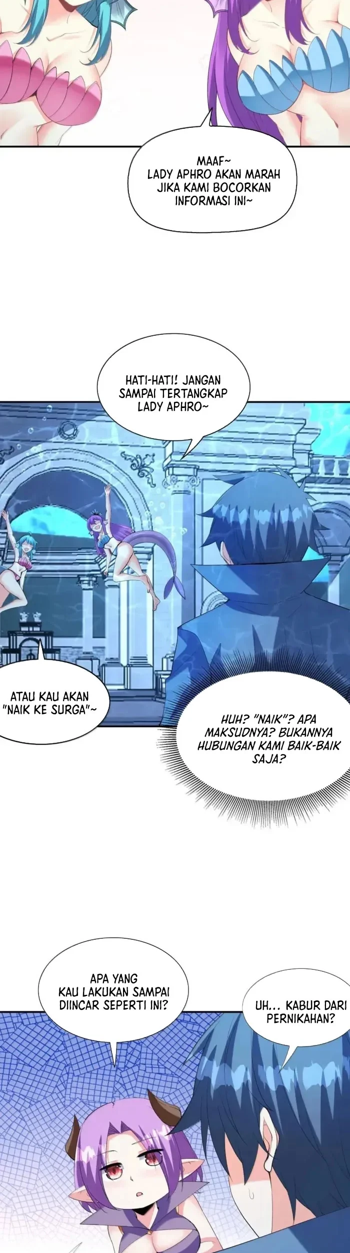 My Harem Is Entirely Female Demon Villains chapter 175 halaman 28