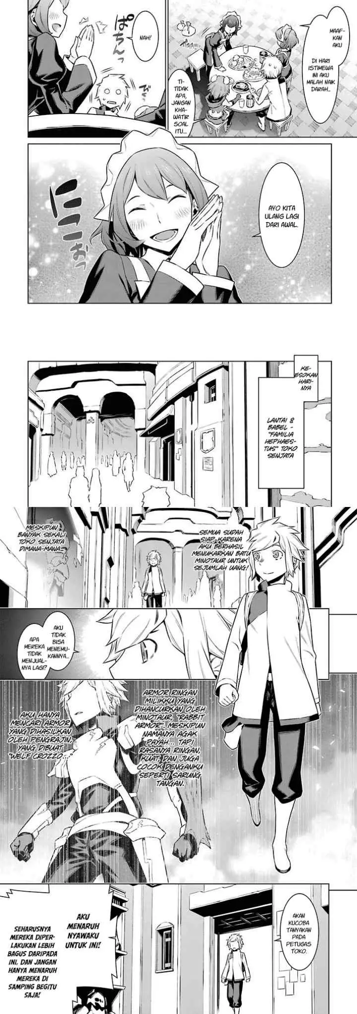 Dungeon ni Deai wo Motomeru no wa Machigatteiru Darou ka chapter 49 halaman 10