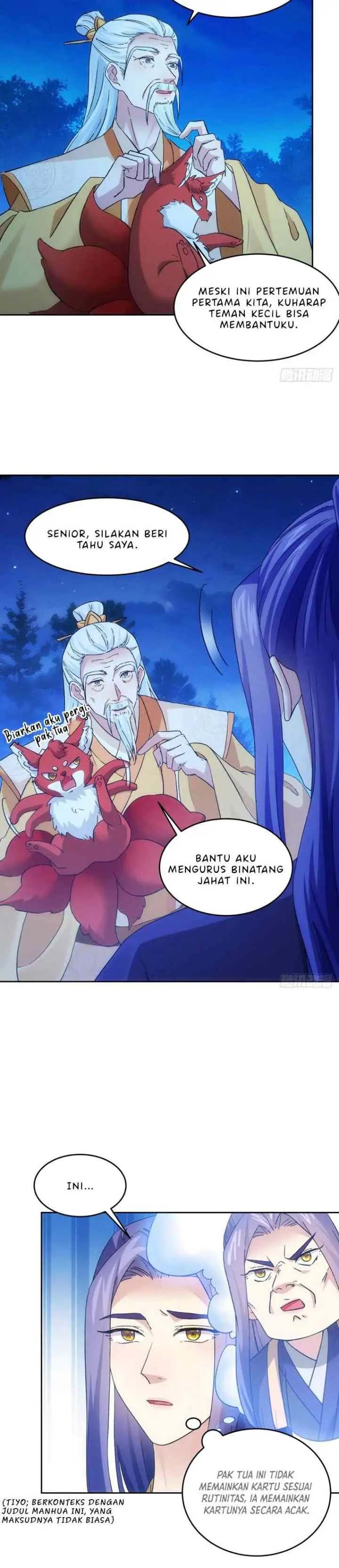 I Just Don't Play the Card According to the Routine chapter 176 halaman 5