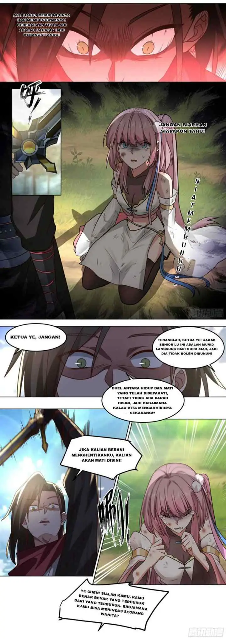The Villain's Senior Brother And His Junior Sisters Are All Yanderes chapter 49 halaman 6