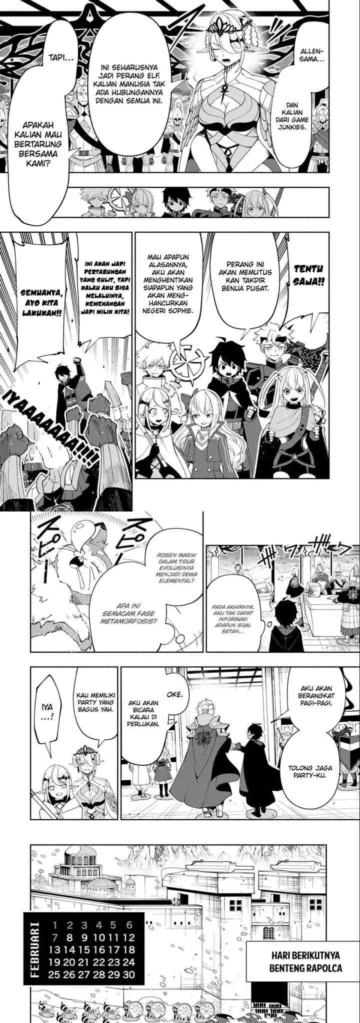 Hell Mode: Yarikomi Suki no Gamer wa Hai Settei no Isekai de Musou Suru chapter 48 halaman 4