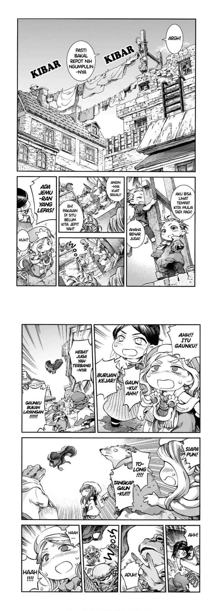 Hakumei to Mikochi chapter 57 halaman 8