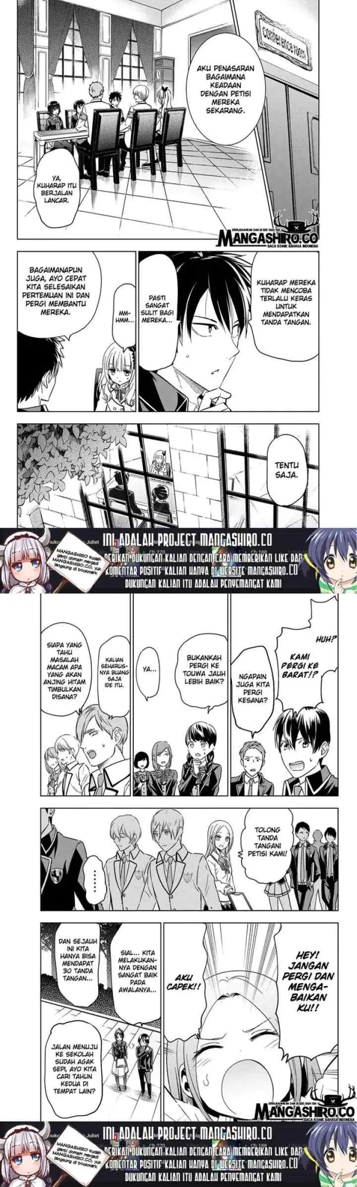 Kishuku Gakkou no Juliet chapter 100 halaman 7