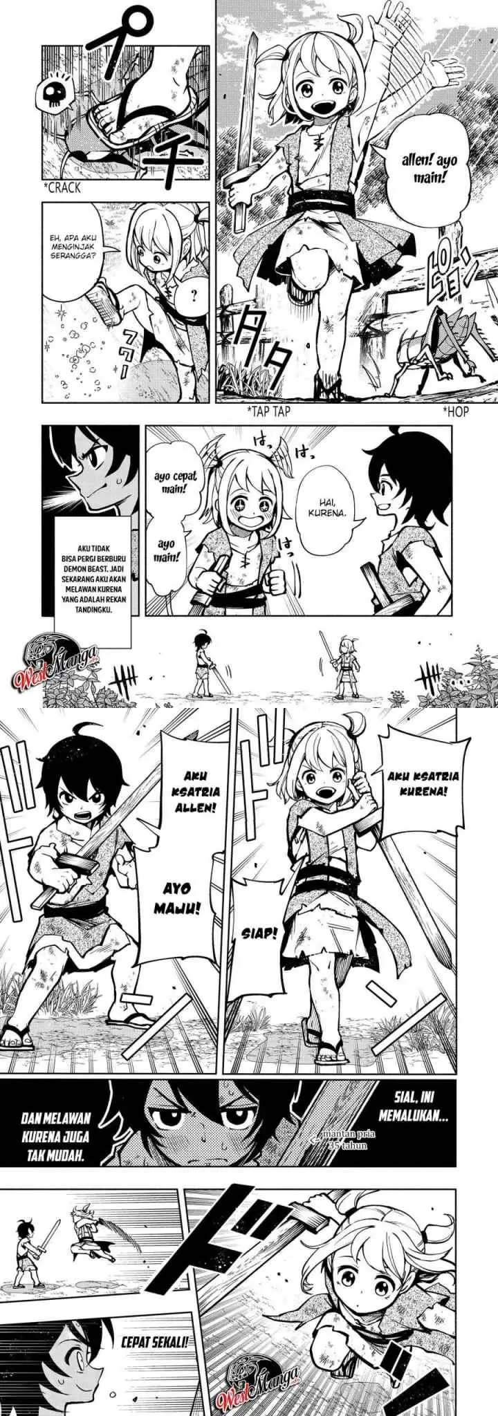 Hell Mode: Yarikomi Suki no Gamer wa Hai Settei no Isekai de Musou Suru chapter 1 halaman 5