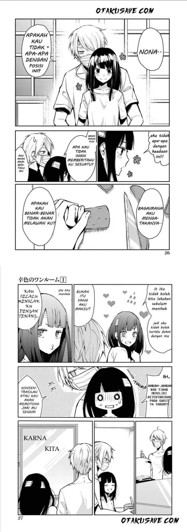 Sachi-iro no One Room chapter 1 halaman 14