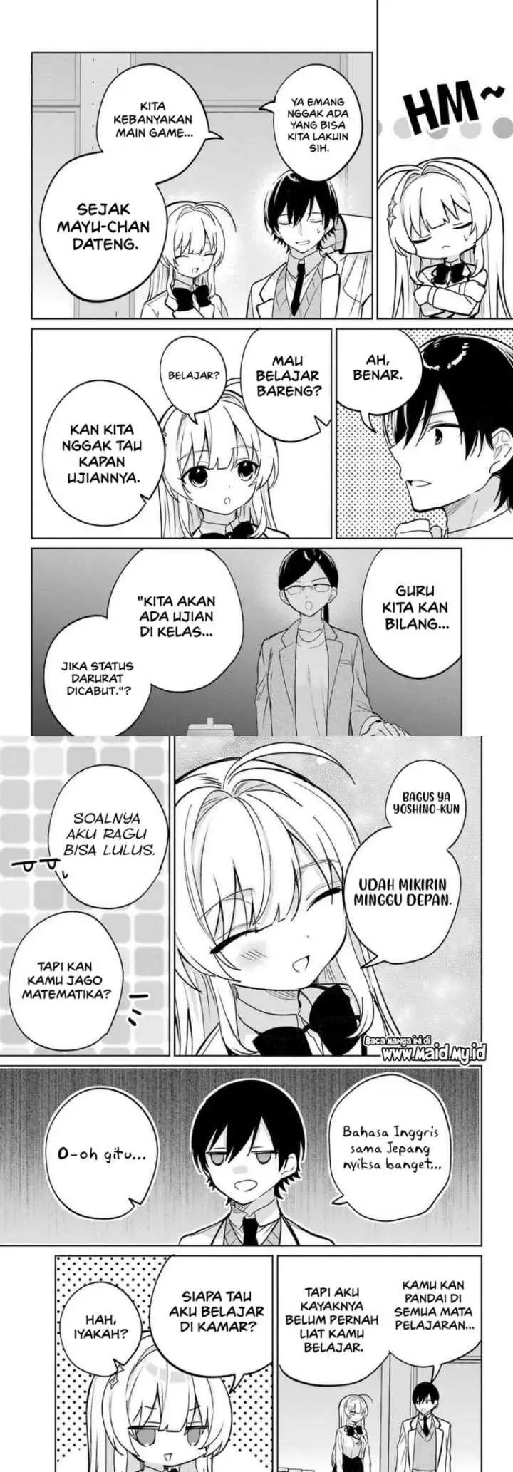 Remote Jugyou ni Nattara Class 1 no Bishoujo to Doukyo Suru Koto ni Natta chapter 17 halaman 4