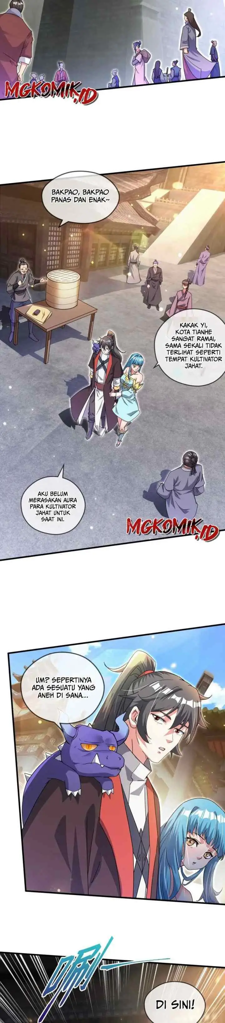God Emperor Descends I have Billions of Attribute Points chapter 61 halaman 11