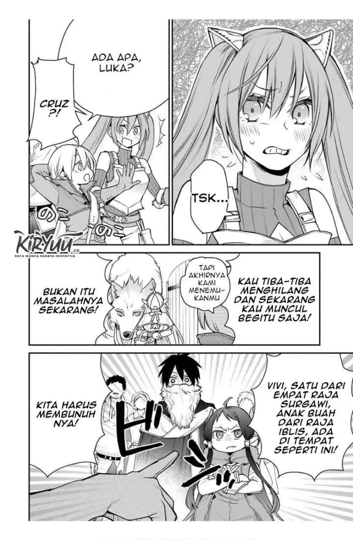 Saikyou no Madoshi. Hisa ni Ya wo Ukete Shimatta no de Inaka no Eihei ni Naru chapter 14.2 halaman 5