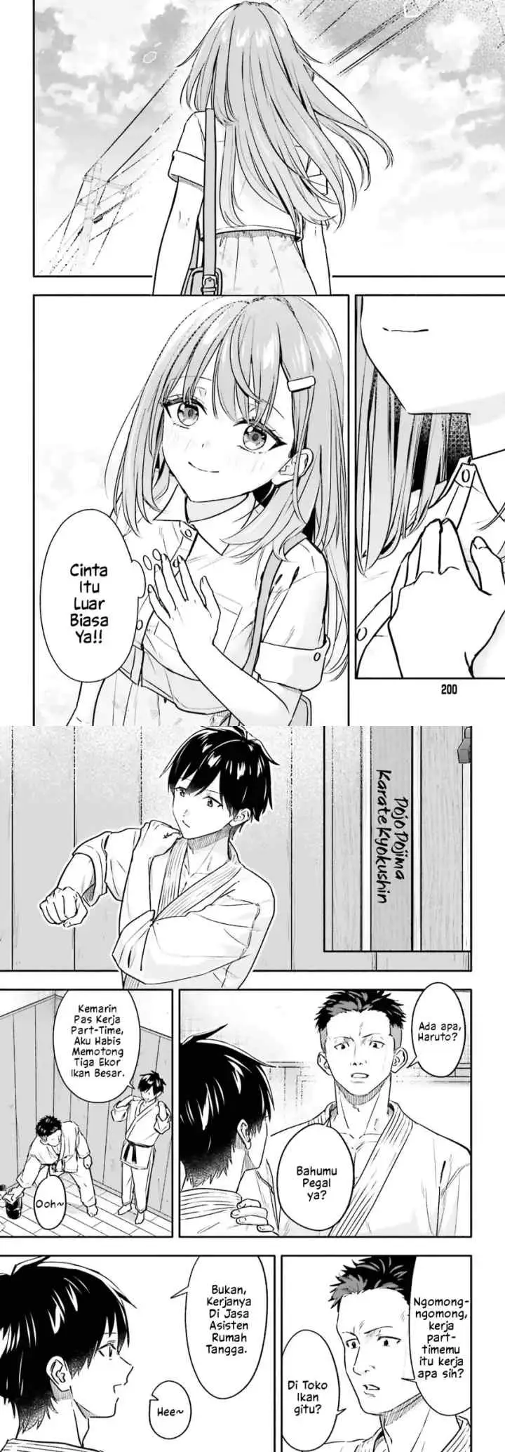 Kajidaikou no Arbeit wo Hajimetara Gakuen Ichi no Bishoujo no Kazoku ni Kiniirarechaimashita chapter 12 halaman 6