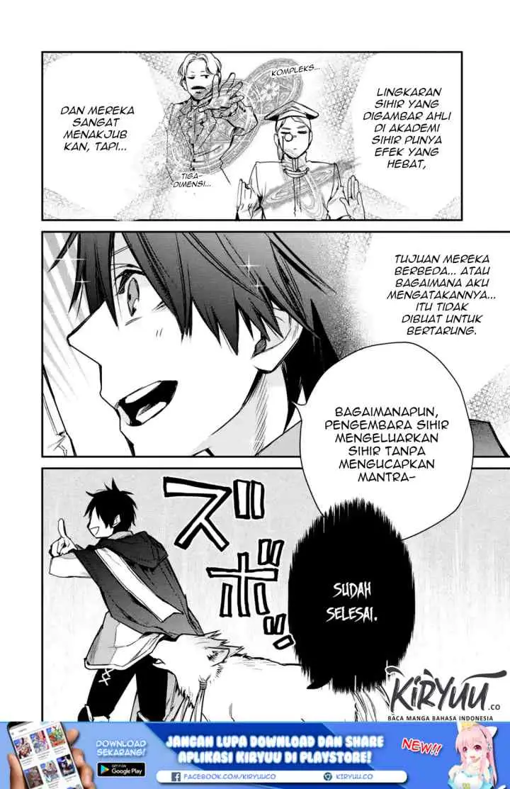 Saikyou no Madoshi. Hisa ni Ya wo Ukete Shimatta no de Inaka no Eihei ni Naru chapter 8.2 halaman 9