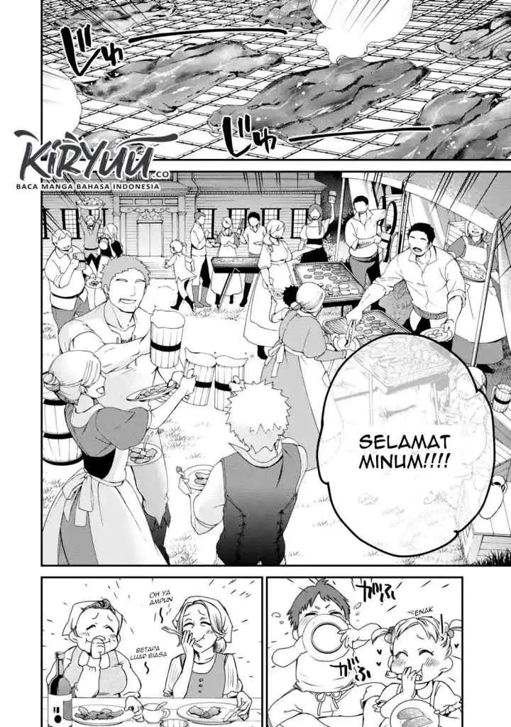 Saikyou no Madoshi. Hisa ni Ya wo Ukete Shimatta no de Inaka no Eihei ni Naru chapter 7.2 halaman 12