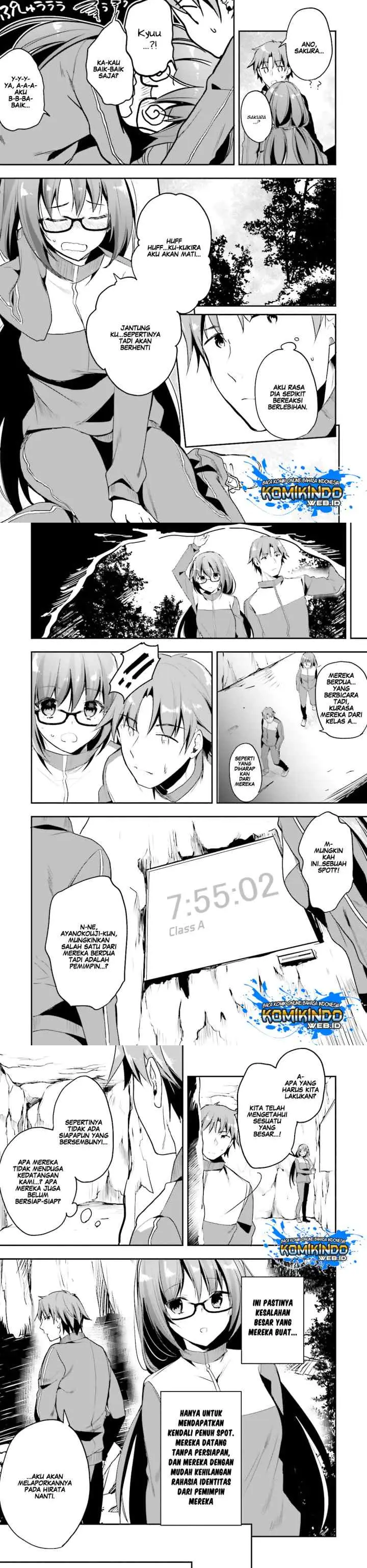 Youkoso Jitsuryoku Shijou Shugi no Kyoushitsu e chapter 17 halaman 12
