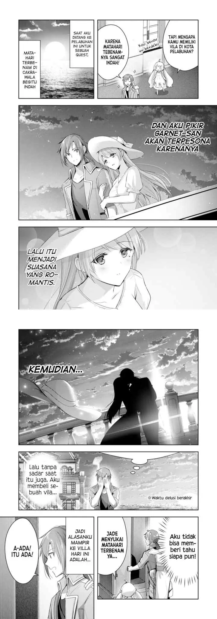 Uketsukejo ni Kokuhaku Shitakute Girudo ni Kayoitsumetara Eiyu ni Natteta chapter 5 halaman 12