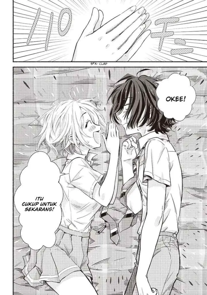 Nee, Mou Isso Tsukiacchau? Osananajimi no Bishoujo ni Tanomarete, Camo Kareshi Hajimemashita chapter 11 halaman 12