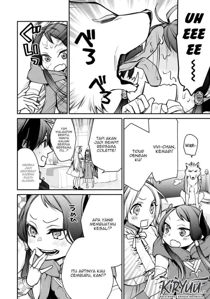 Saikyou no Madoshi. Hisa ni Ya wo Ukete Shimatta no de Inaka no Eihei ni Naru chapter 9.1 halaman 9