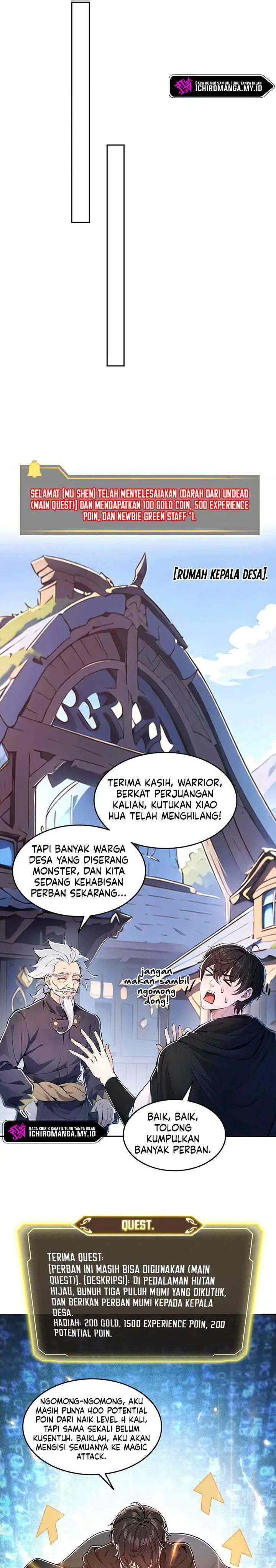 Weird Invasion, I Took over the Body of the Grim Reaper and Became the King chapter 4 halaman 13