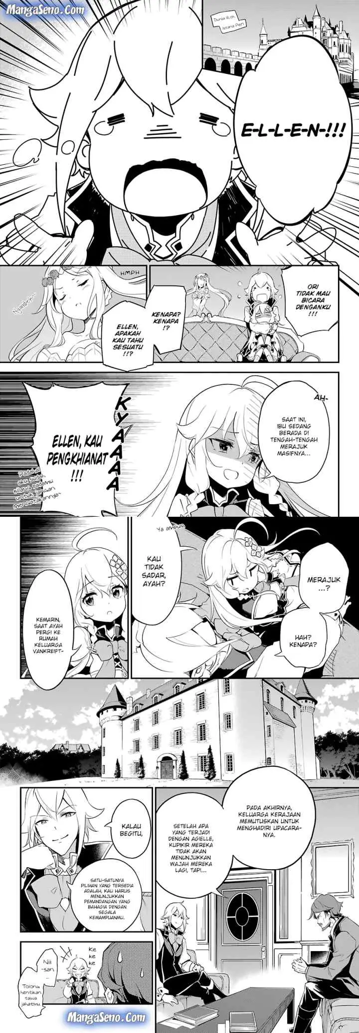 Chichi wa Eiyuu Haha wa Seirei Musume no Watashi wa Tenseisha chapter 11 halaman 6