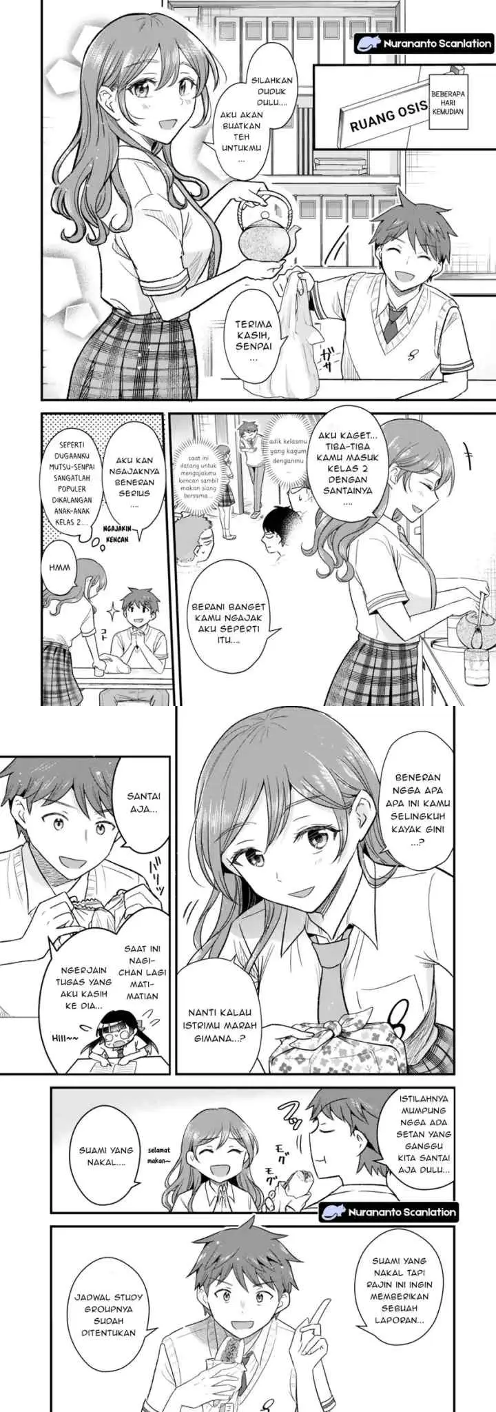 Uchi no Seiso-kei Iinchou ga Katsute Chuunibyou Idol Datta Koto wo Ore Dake ga Shitteiru chapter 9.2 halaman 8