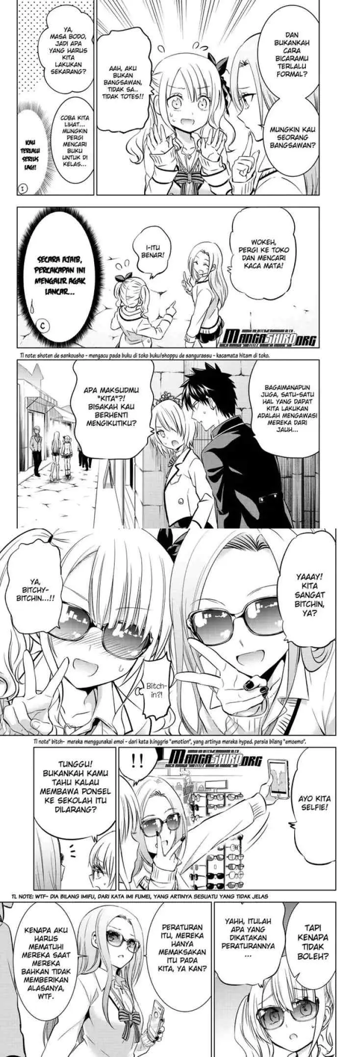 Kishuku Gakkou no Juliet chapter 73 halaman 8