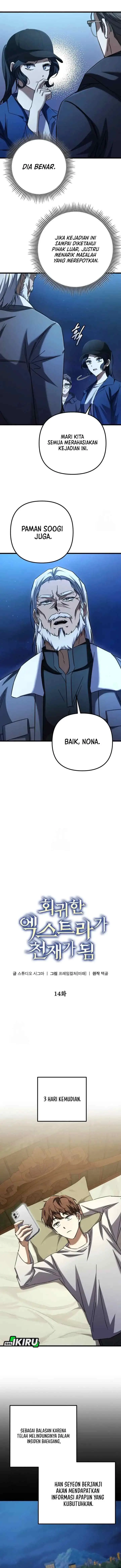 The Regressed Extra Becomes a Genius chapter 14 halaman 4