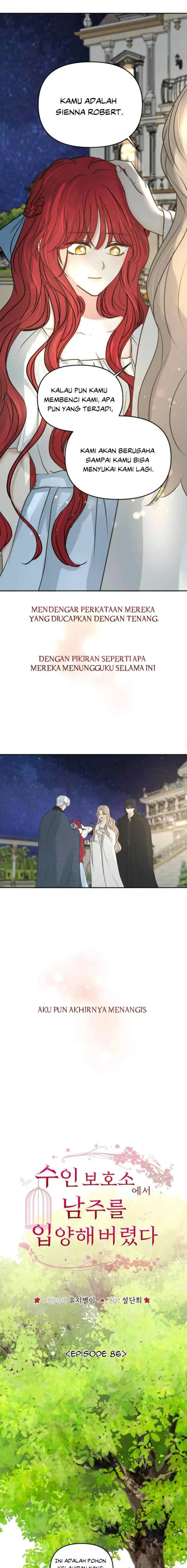 I Adopted a Male Lead From a Prison Shelter chapter 86 halaman 6