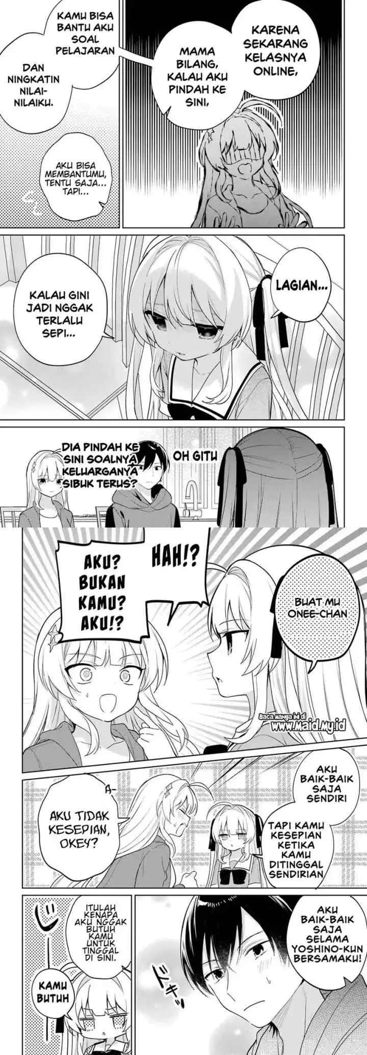 Remote Jugyou ni Nattara Class 1 no Bishoujo to Doukyo Suru Koto ni Natta chapter 14 halaman 11