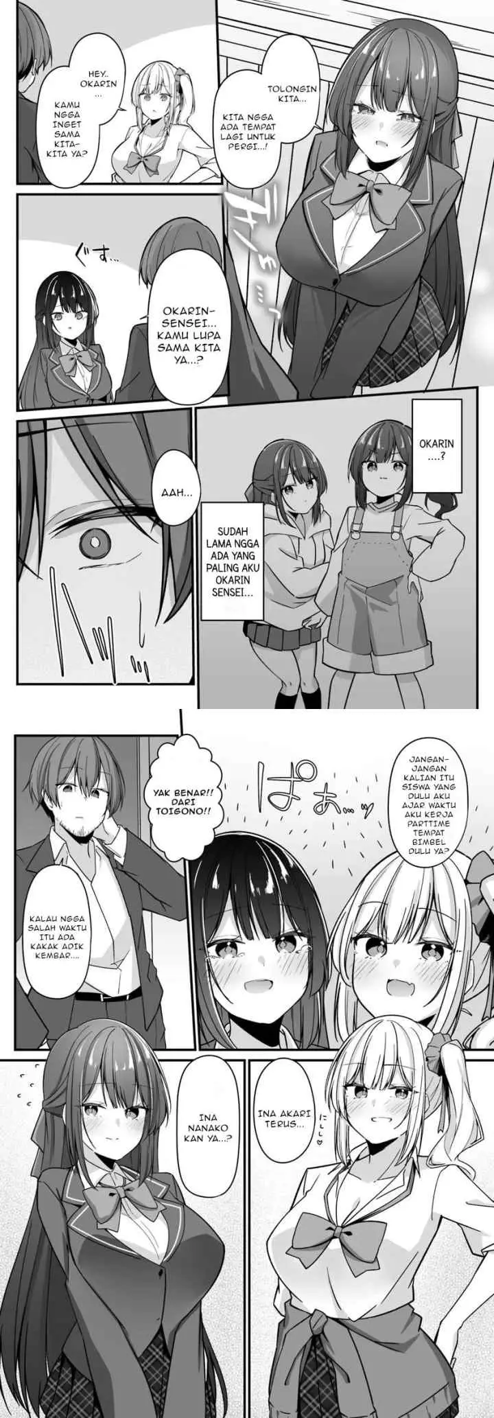 Madogiwa henshuu to baka ni sareta ore ga, futago JK to doukyo suru koto ni natta chapter 1 halaman 7