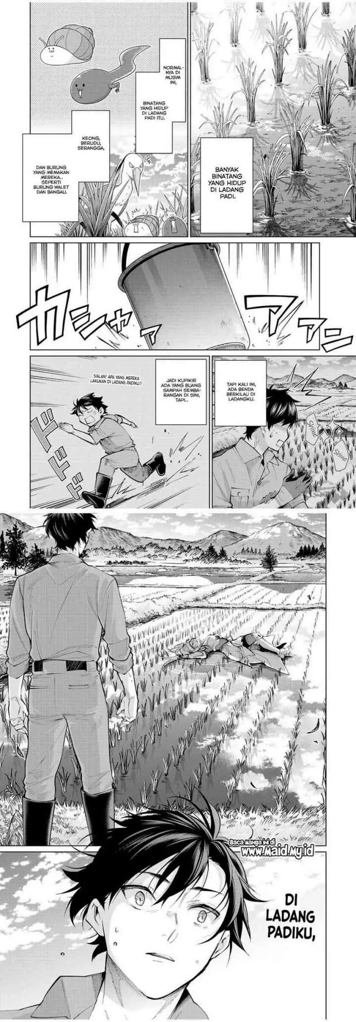 Tanbo de Hirotta Onna Kishi, Inaka de Ore no Yome da to Omowareteiru chapter 1 halaman 4