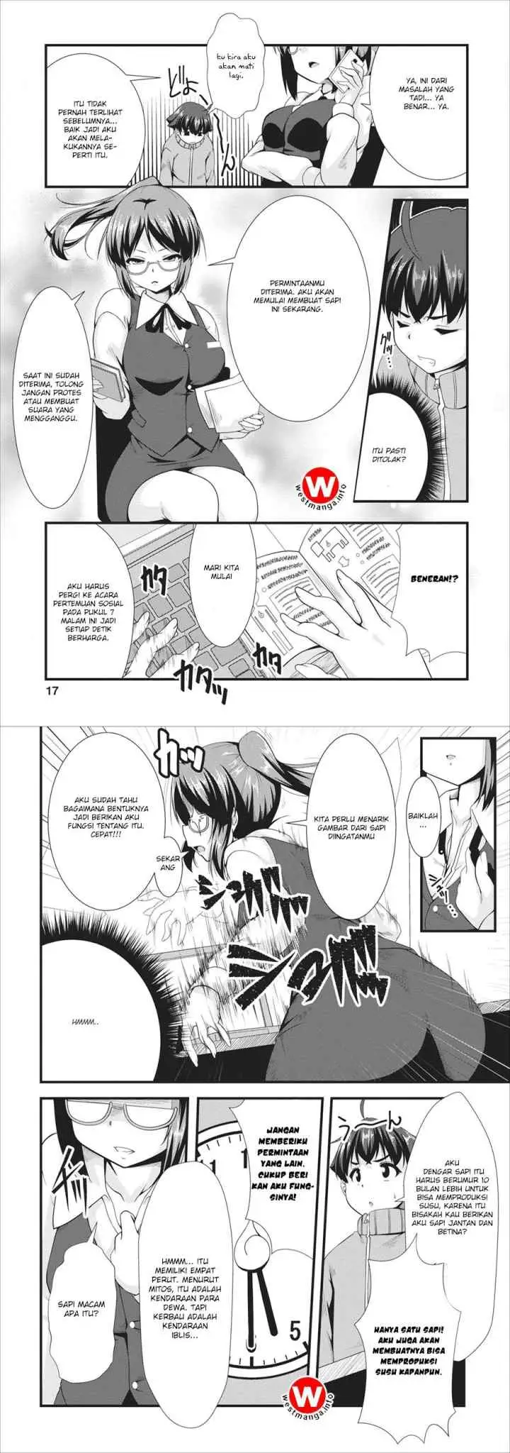 Succubus ni Tensei shita node Milk wo Shiborimasu chapter 1 halaman 9