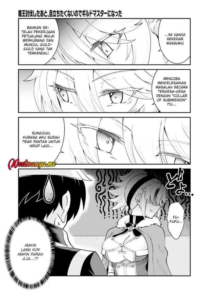 Maou Toubatsu Shita Ato, Medachitakunai node Guild Master ni Natta chapter 61 halaman 7