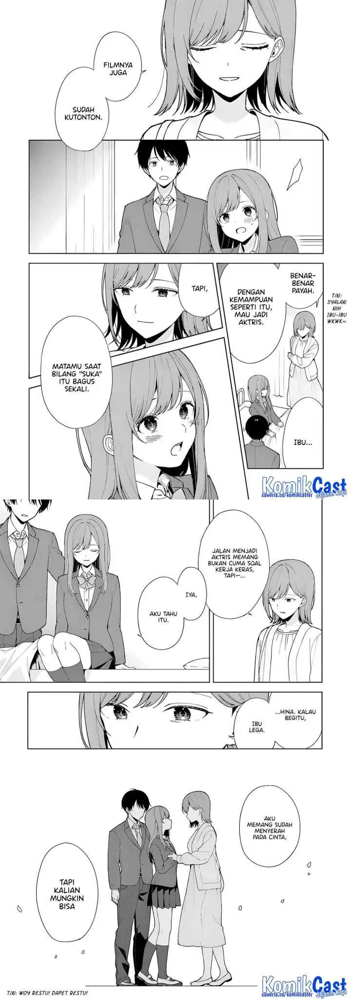 Chikan Saresou ni Natteiru S-kyuu Bishoujo wo Tasuketara Tonari no Seki no Osanajimi datta chapter 90 halaman 5