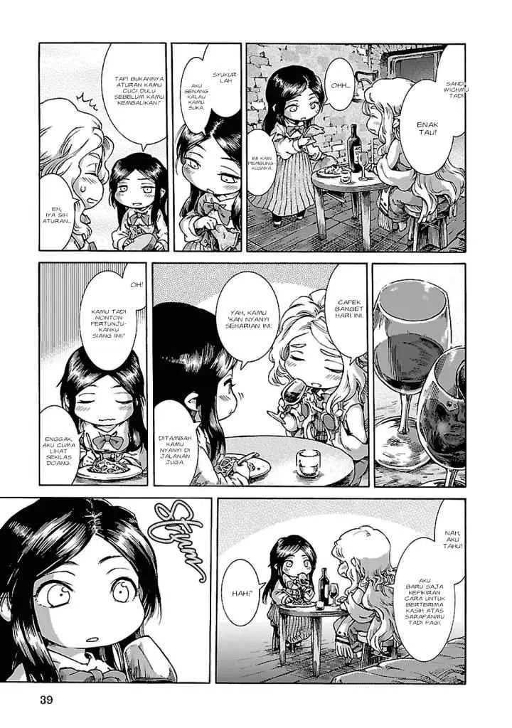 Hakumei to Mikochi chapter 28 halaman 16