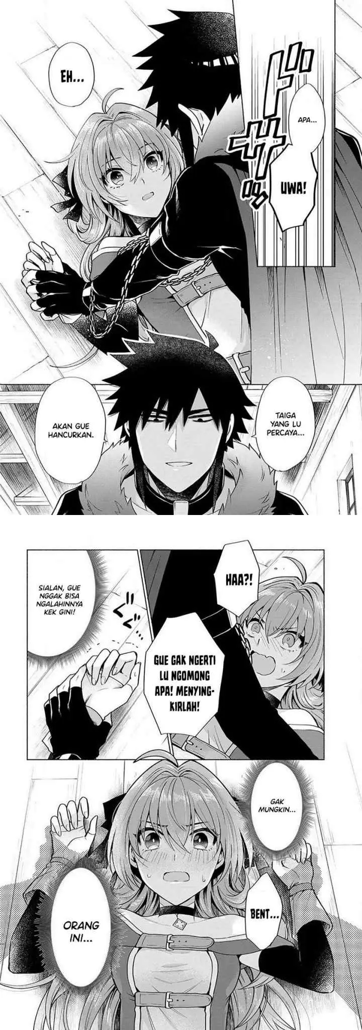 Tensei Shitara Ore ga Heroine de Aitsu ga Yuusha datta chapter 18 halaman 4