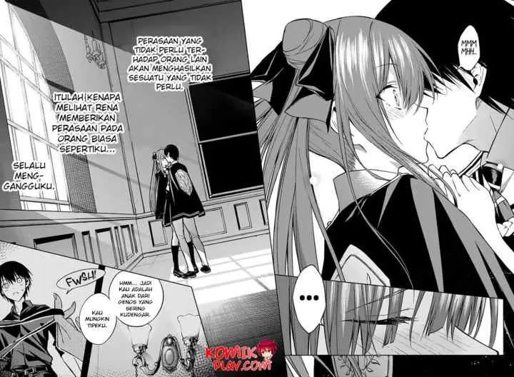 Ouritsu Mahou Gakuen no Saika Sei: Slum Agari no Saikyou Mahoushi, Kizoku darake no Gakuen de Musou suru chapter 33 halaman 12