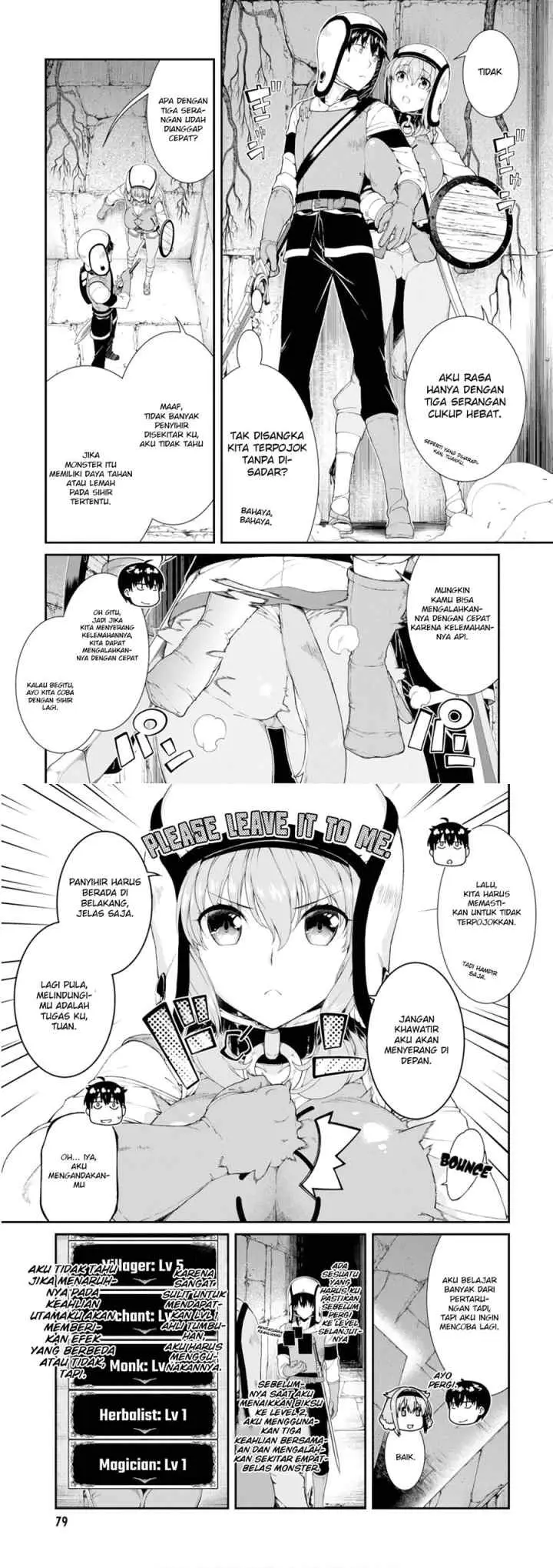 Isekai Meikyuu de Harem wo chapter 22 halaman 4